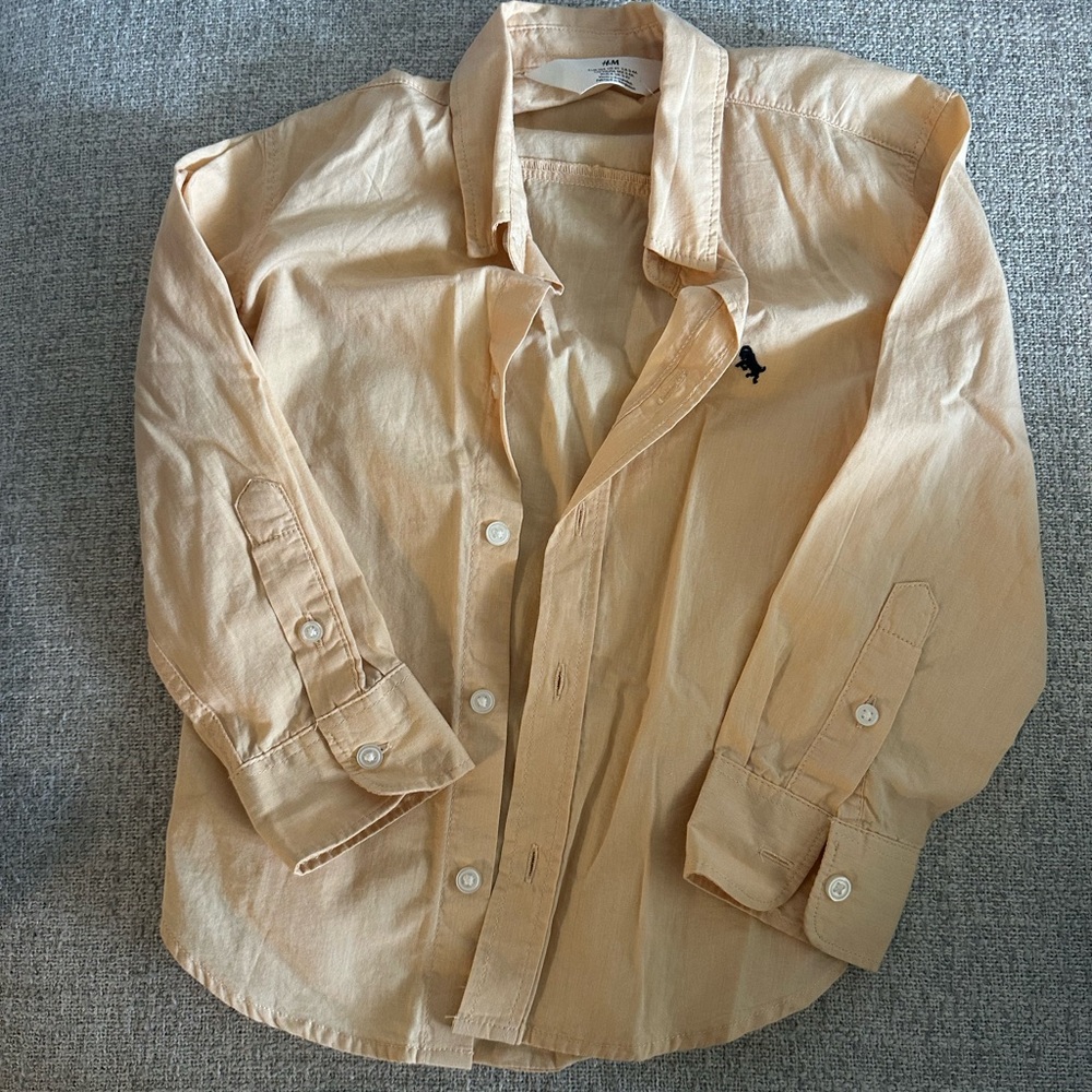H&M Light Tan Shirt Jacket